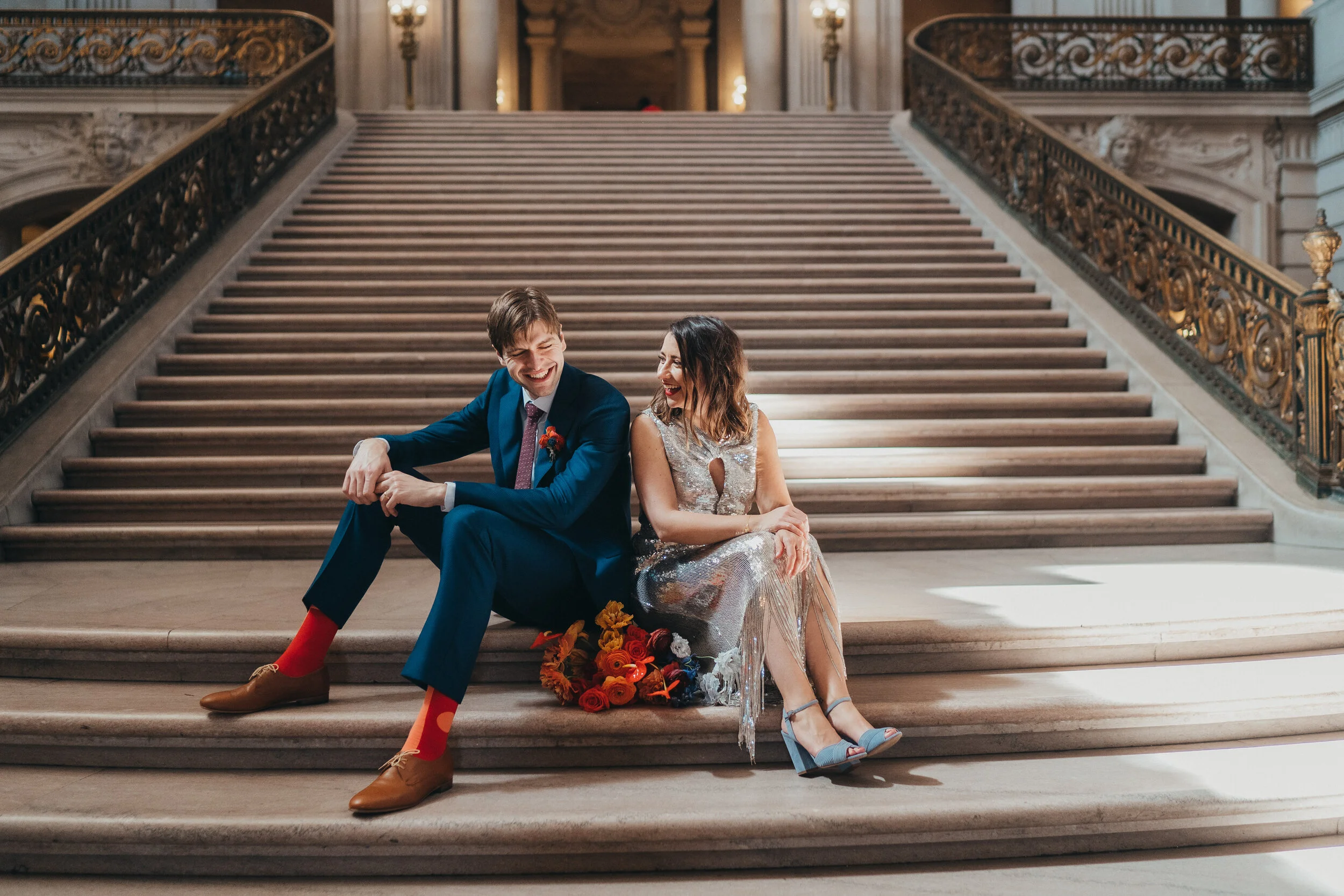 Ashley + Vuk San Francisco City Hall Elopement