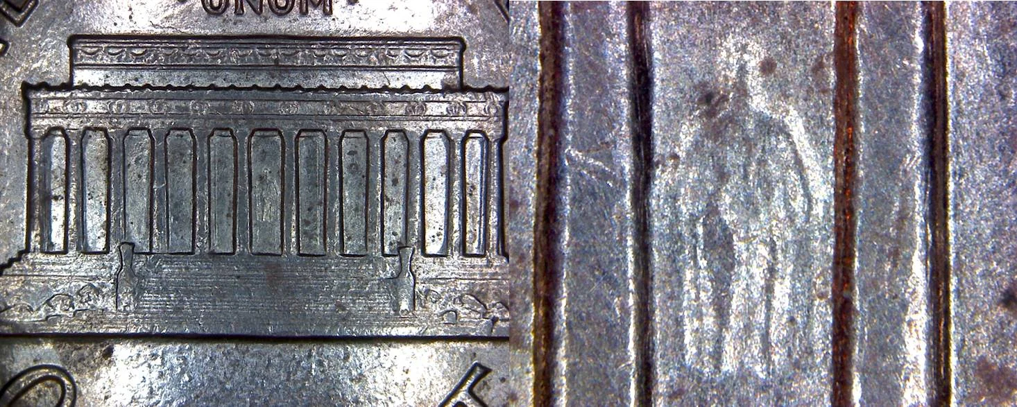 Find Abraham Lincoln on the back of a penny and take a picture of him.