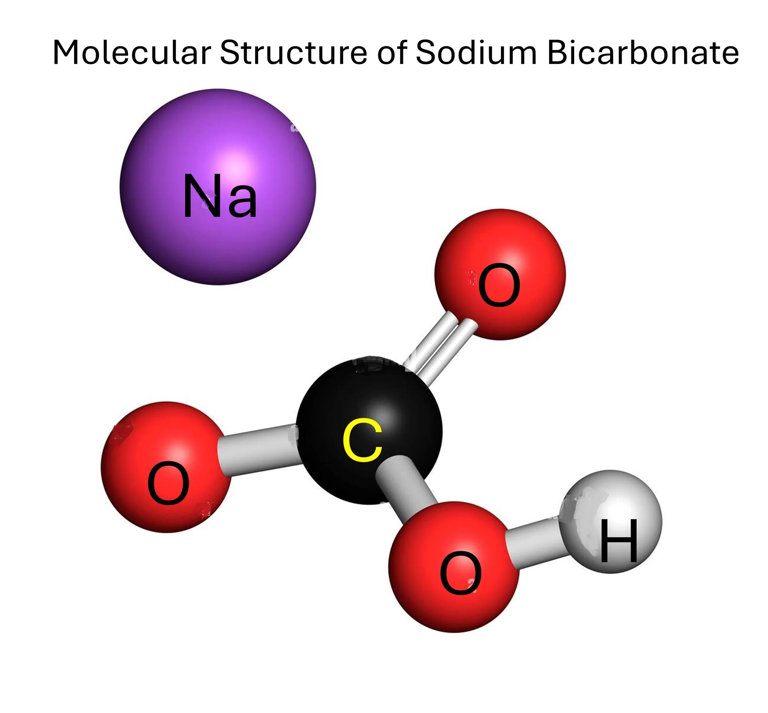 What Is The Molecular Structure Of Sodium Bicarbonate Baking Soda 
