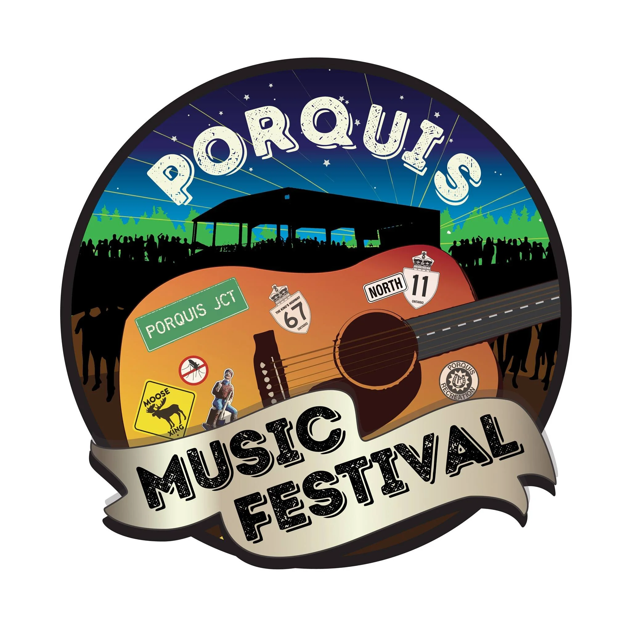 Porquis Music Festival Brand Identity and Logo Design  (Copy)
