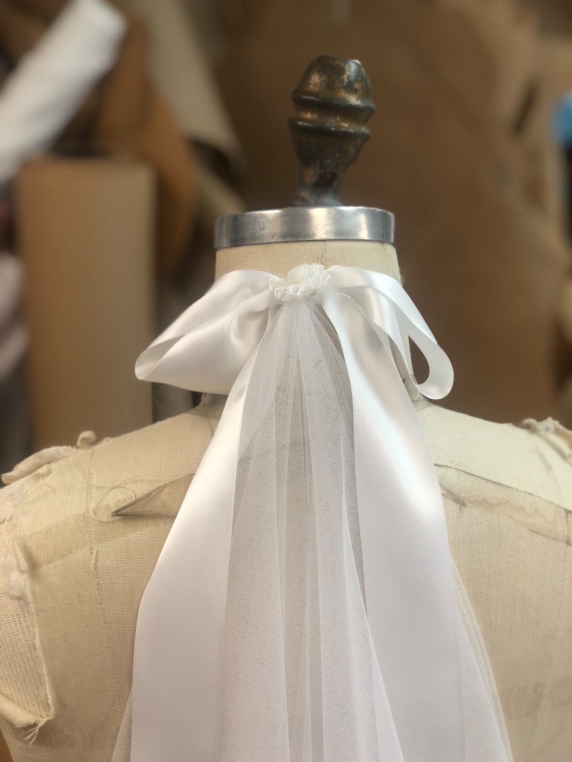 Voile de mariée avec boucle