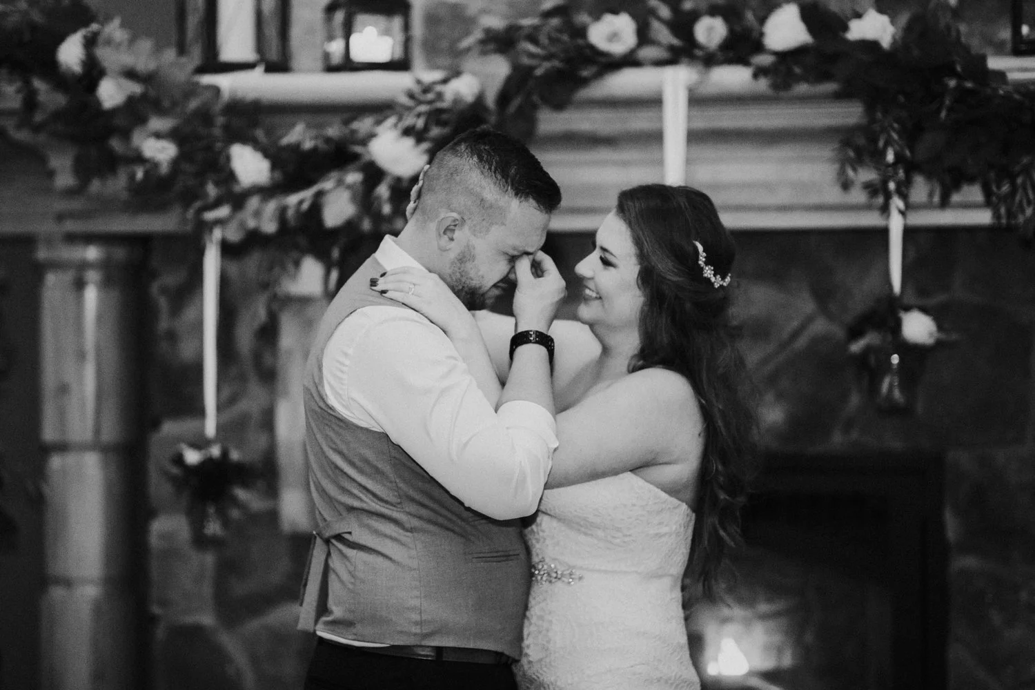Tyler and Lauren shared a private “last dance” with each other Lauren Bay Productions