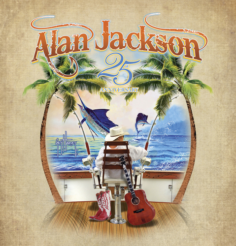 Alan Jackson and Guy Harvey have teamed up to raise money for Harvey's Ocean Foundation through proceeds for T-shirt sales on Jackson's 25th Anniversary Tour.