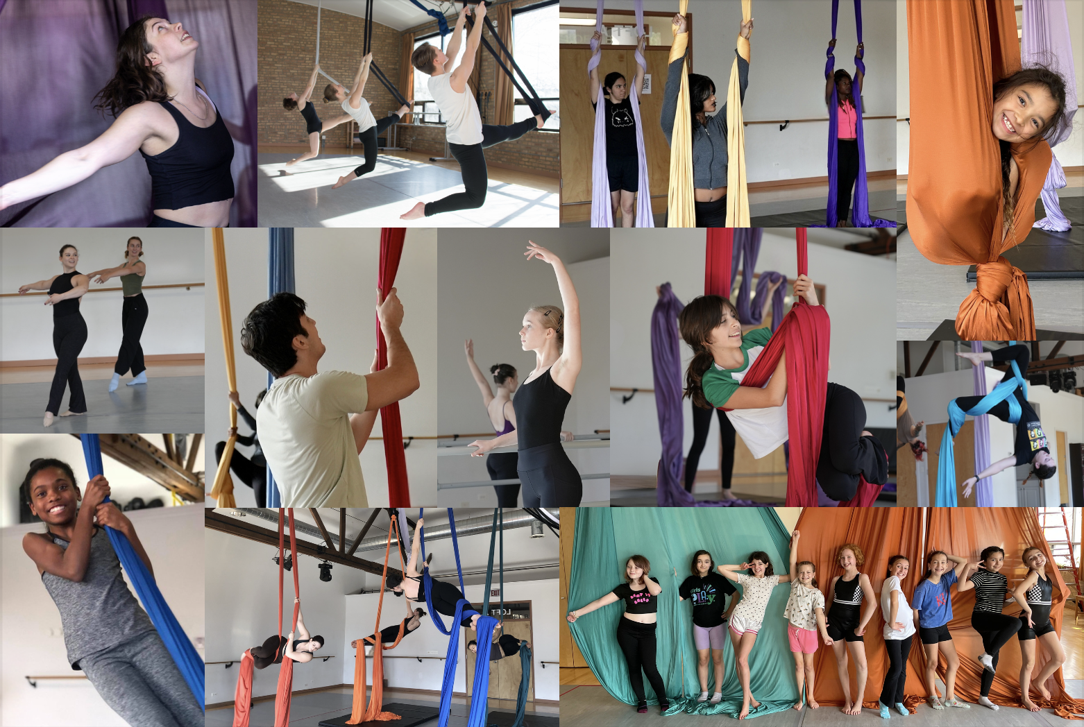  Classes for all ages. Flight for all levels.     Join us!   