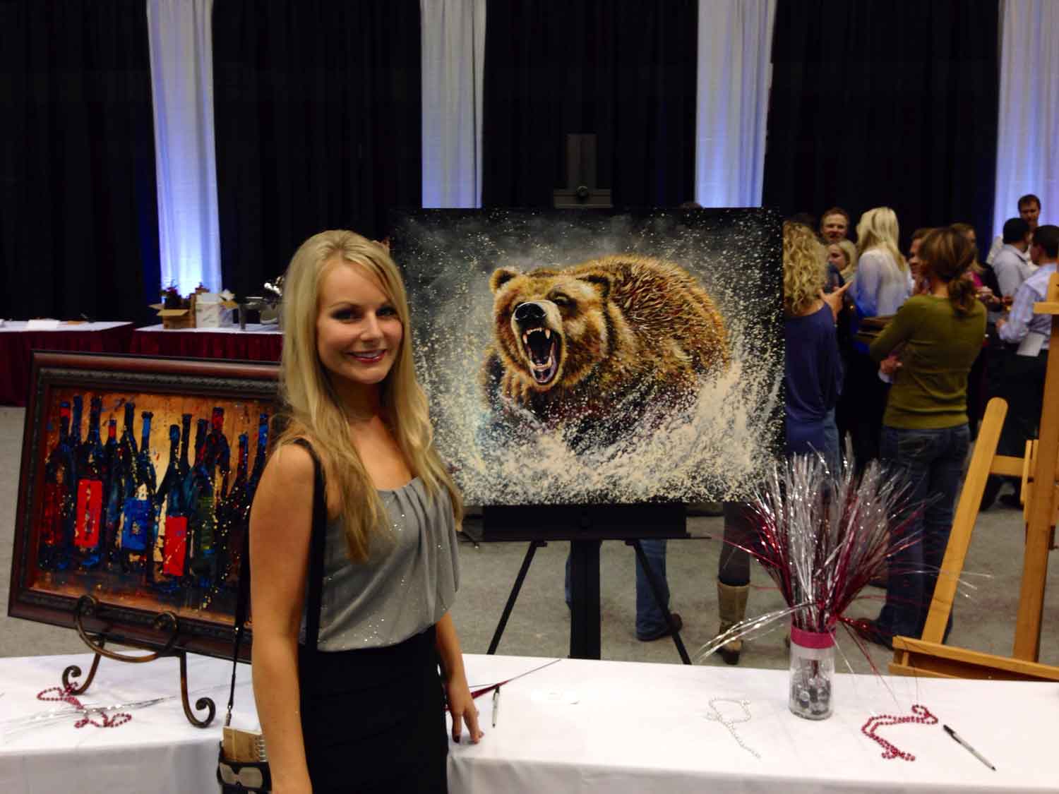 Glacier National Park Conservancy Giclée Donation of "Beargrass" by Teshia