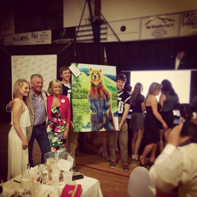 Loyola Sacred Heart Foundation, BASH Featured Artist/Original Art Donation 2014
