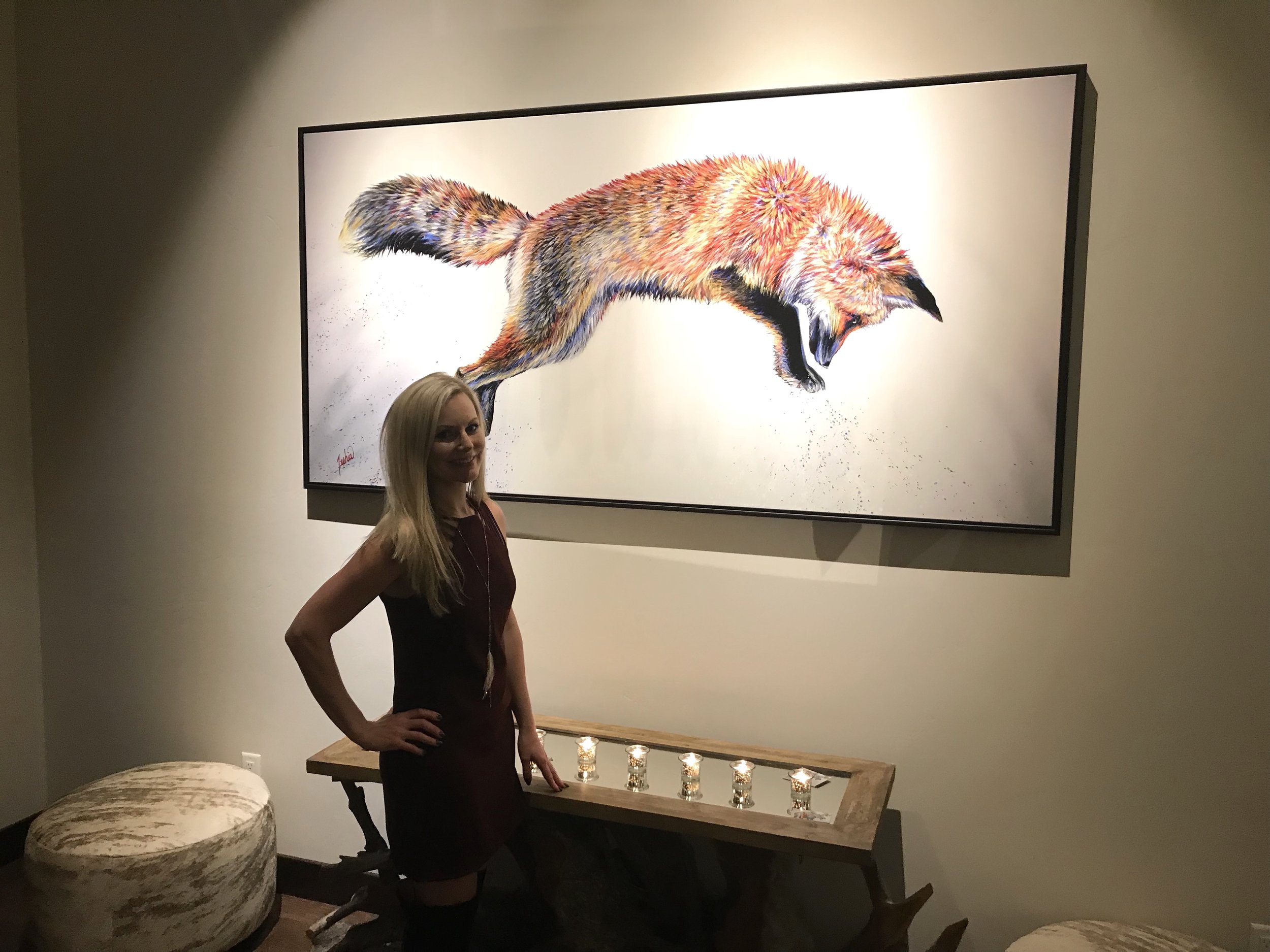 Fine Art Animal Wildlife Fox Paintings and Prints