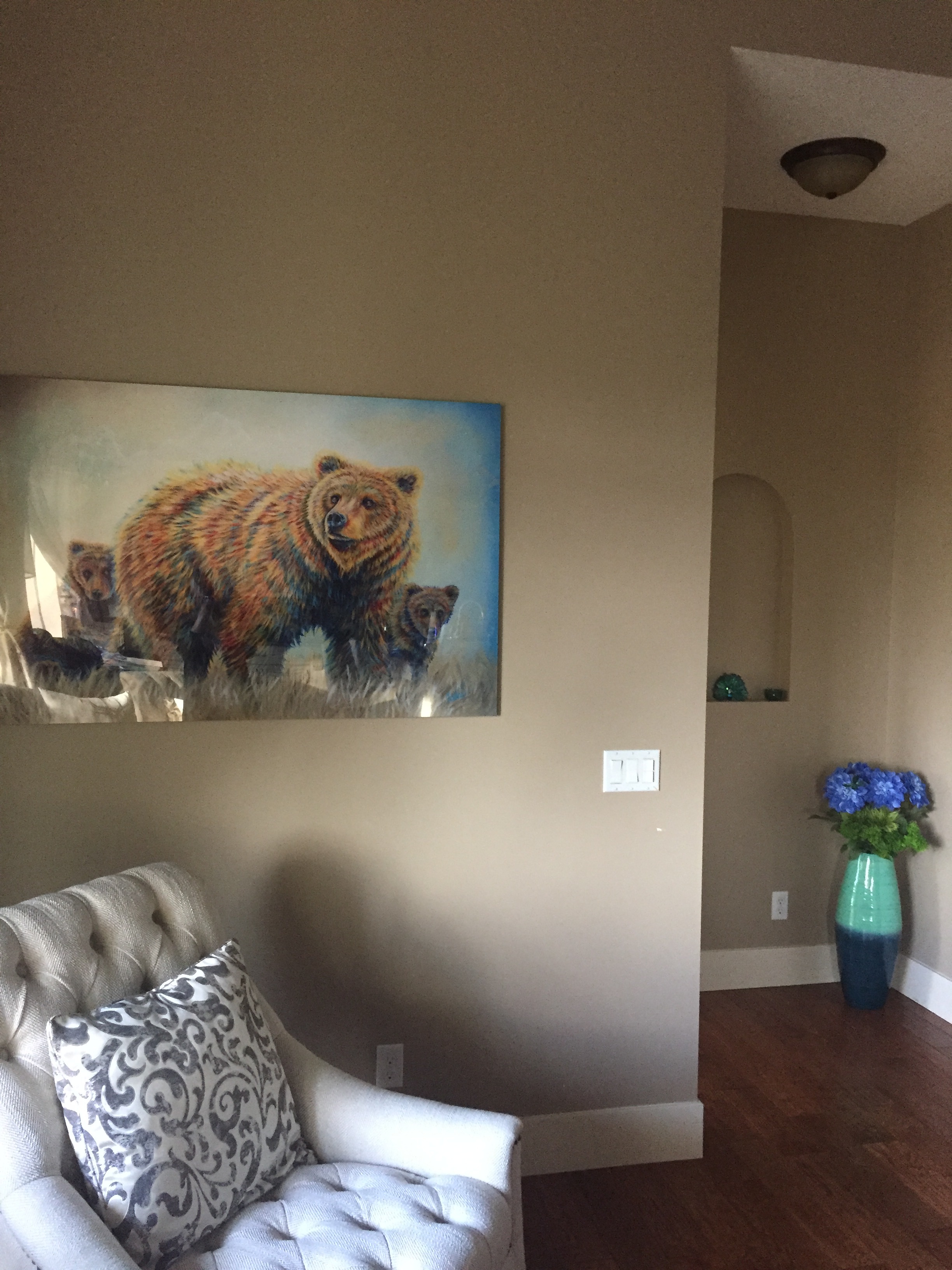 Fine Art Animal Wildlife Grizzly Bear Paintings and Prints