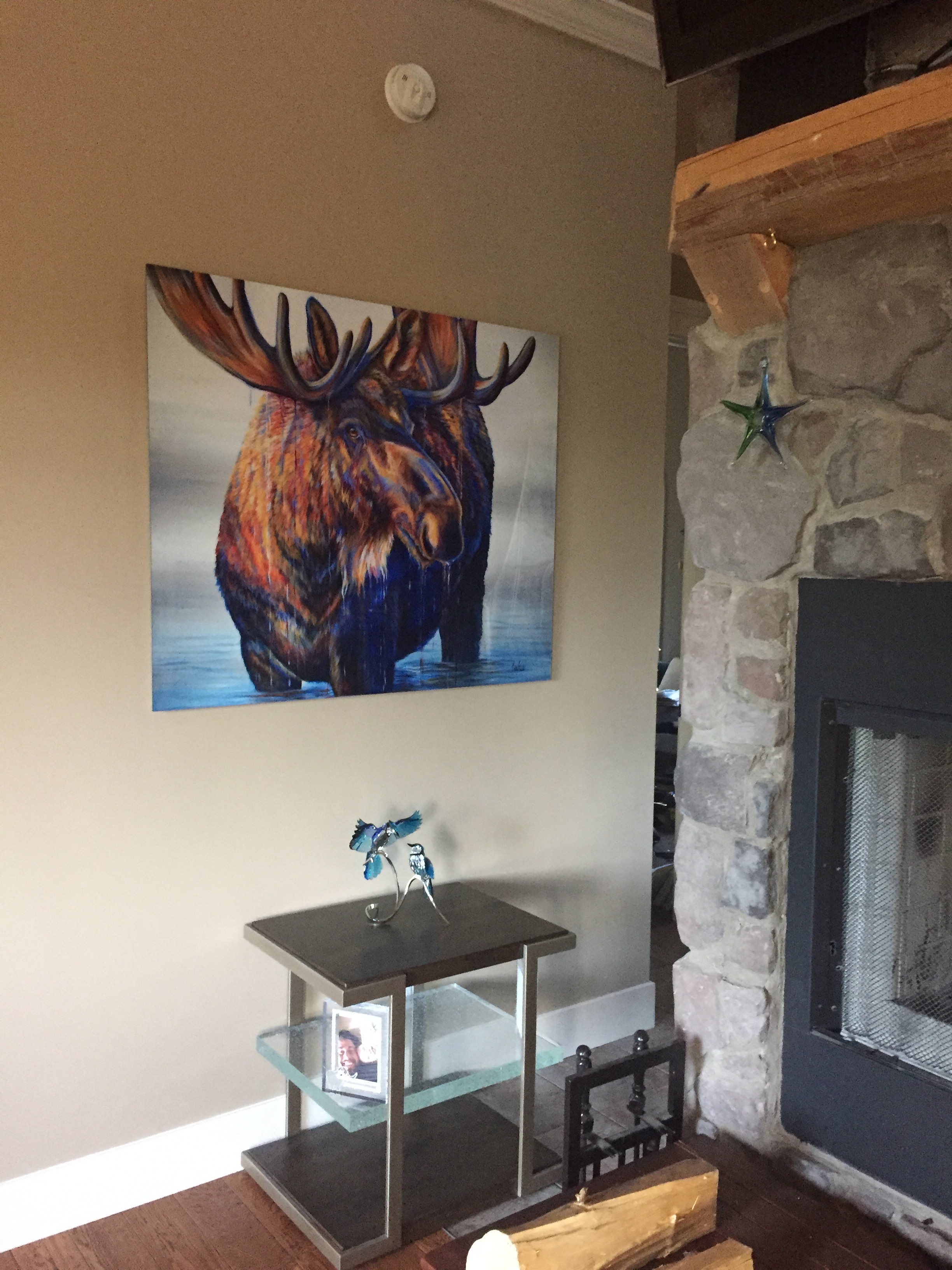 Fine Art Animal Wildlife Moose Paintings and Prints