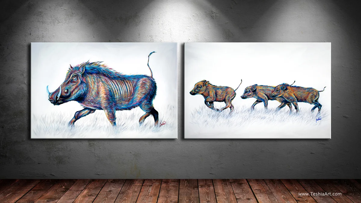 Hakuna Matata Diptych