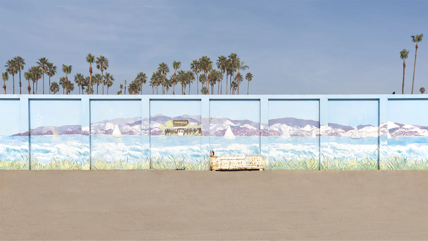 Trompe l'oeil Dumpster