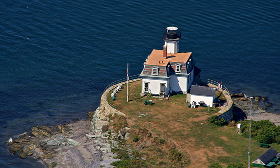 Thirty years ago this year the lighthouse on Rose Island was rescued and preserved.