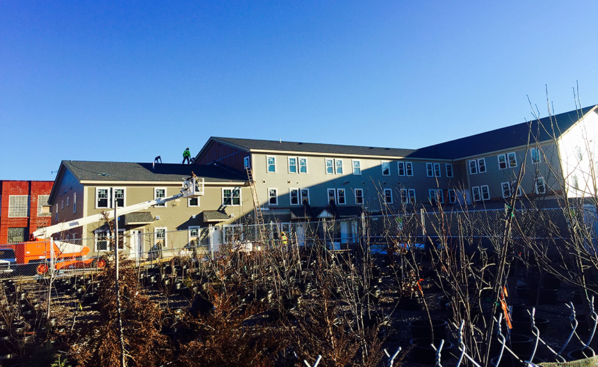 The West Elmwood Housing Development Corporation is building community for a predominately low-income neighborhood in Providence’s West End. (Leigh Vincola)
