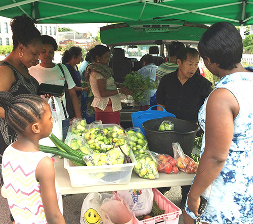 The Sankofa World Market is a local farmers market with international flavor. (Sankofa Initiative)