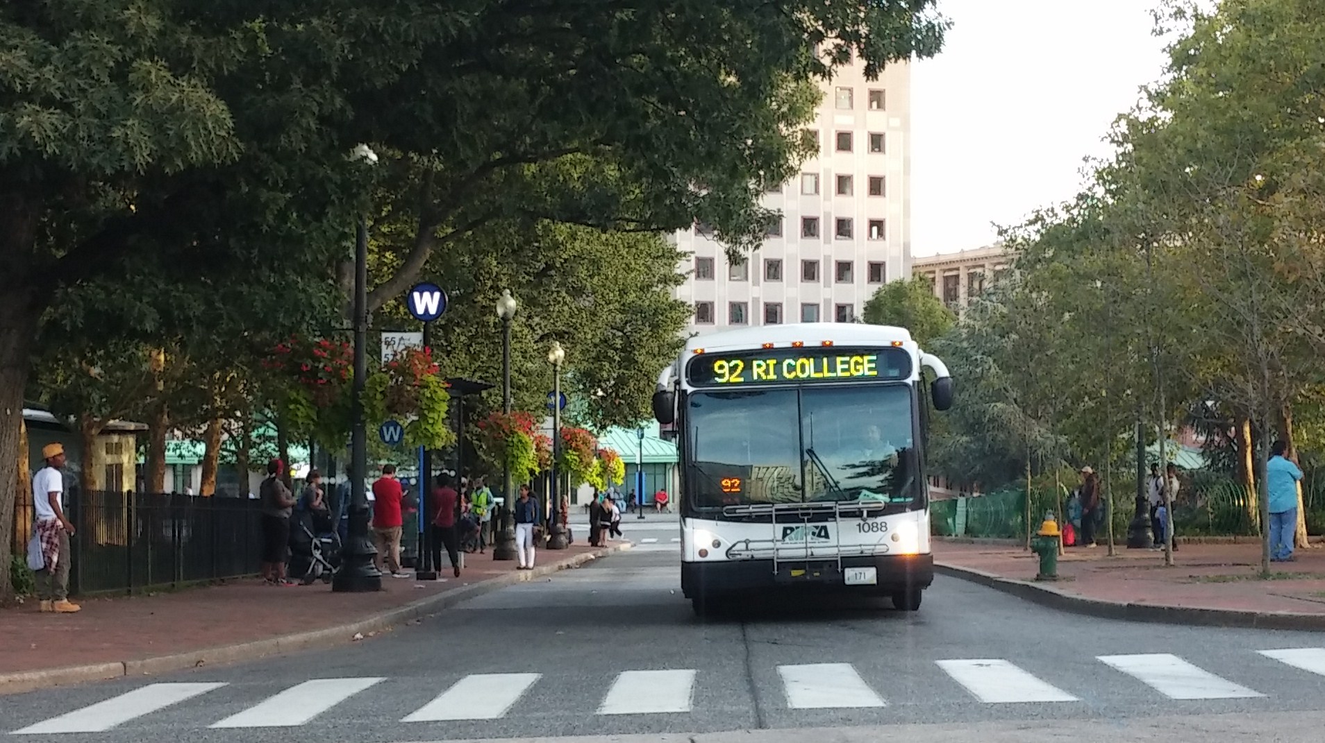 A bill requiring the RIPTA board of directors to include at least one frequent bus rider and a disabled rider received a Senate hearing March 9. (Kevin Proft/ecoRI News)