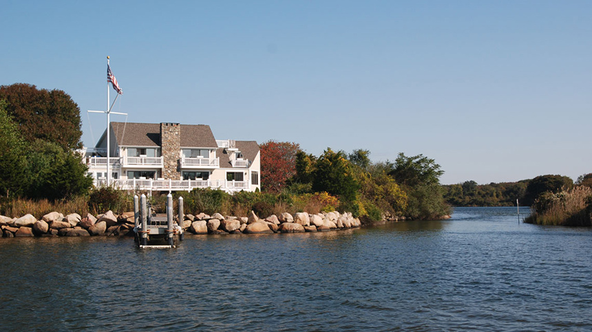 Ninigret Pond in Charlestown, R.I., is a popular spot for boaters, fishermen and aquaculture. (Tom Richardson/New England Boating)
