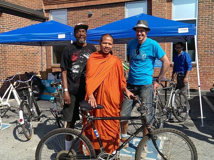 Recycle-A-Bike, a Providence-based nonprofit, partners with DIIRI to educate refugees about bike safety. In September 2015, Recycle-A-Bike donated 12 bikes to refugees. Bikes can help refugees gain and keep employment they otherwise wouldn't be able to reach. (DIIRI)