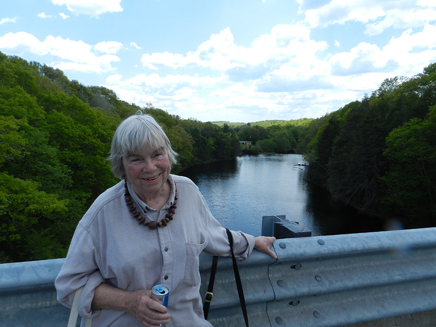 Margaret Miner has been watching over Connecticut’s waterways since 1999. (Judee Burr/ecoRI News)