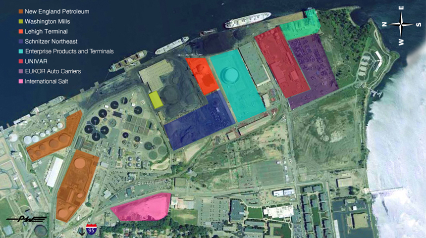 ProvPort says it has run out of room on Field’s Point and needs more space to expand operations. (ProvPort)