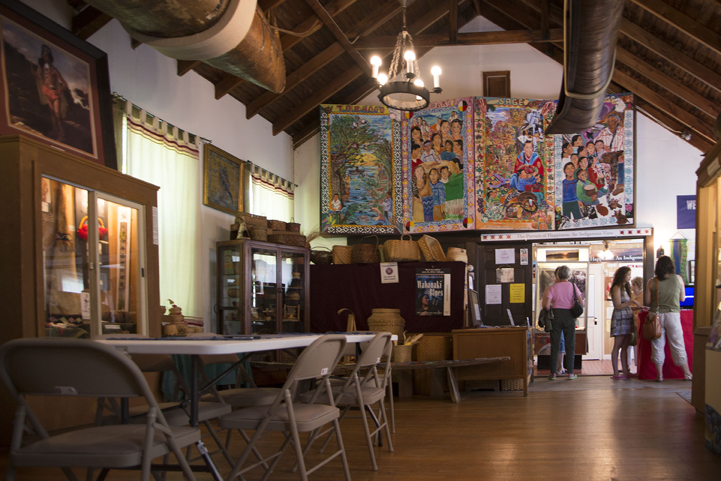 The museum, which provides a multifaceted view of Native Americans, past and present, welcomes visitors from around the country.