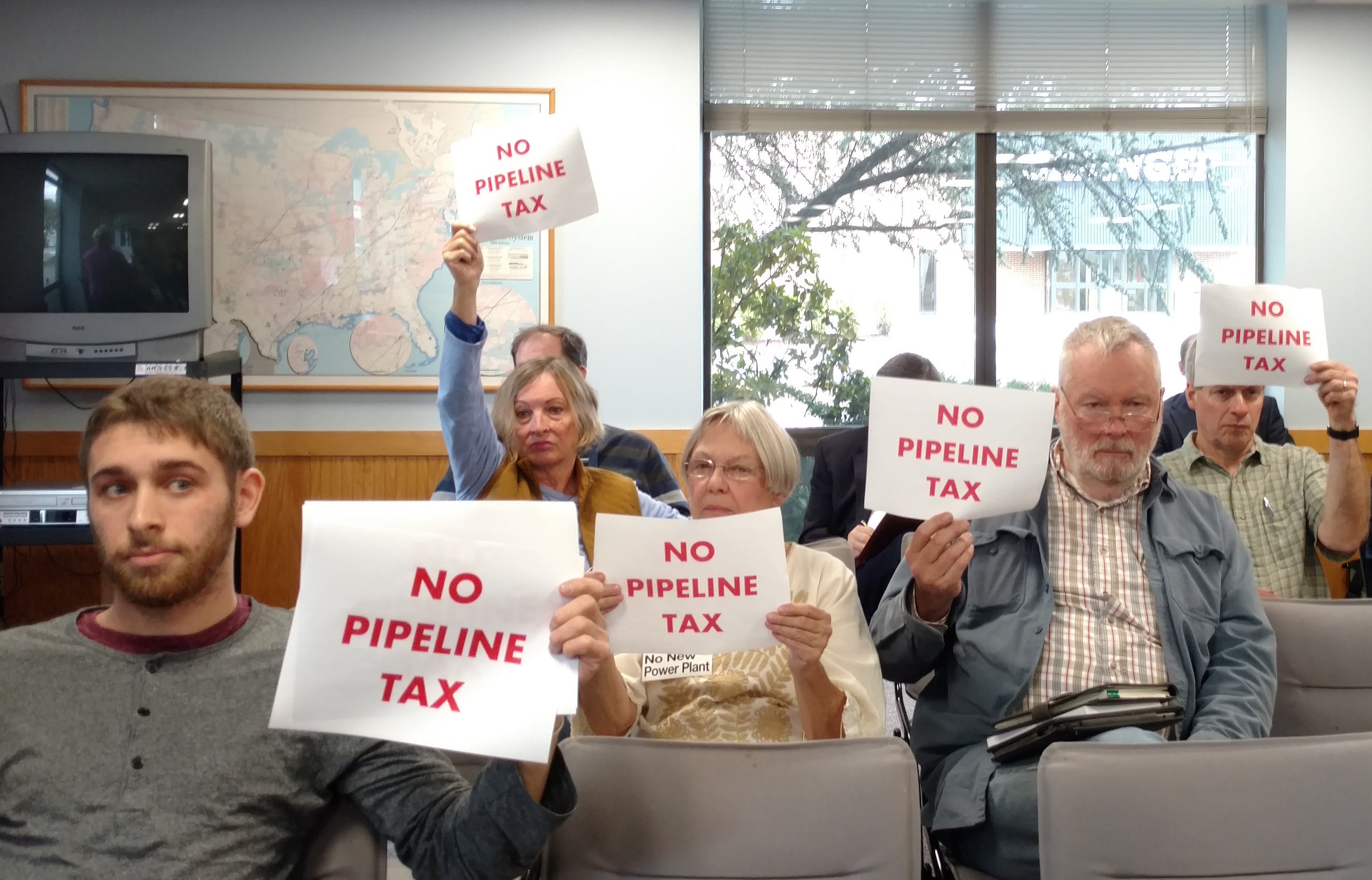 Pipeline tax opponents see the PUC's ruling as a sign of the inevitable. (Tim Faulkner/ecoRI News)