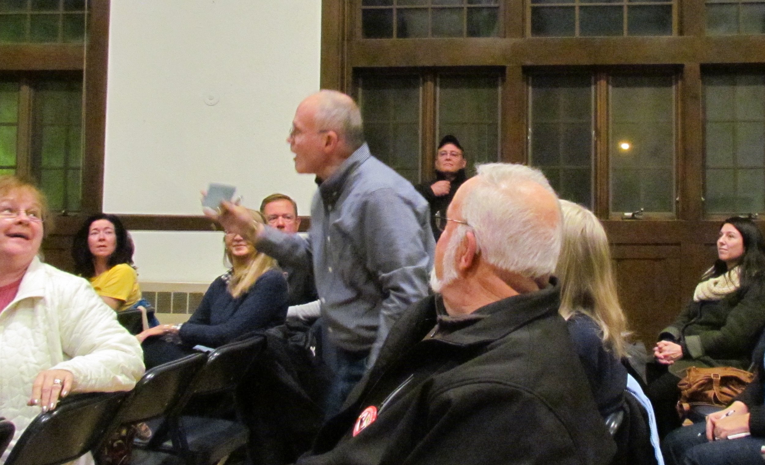 Residents from Pawtucket, R.I., and Attleboro, Rehoboth and Seekonk, Mass., are organizing against a proposed compressor station. (Tim Faulkner/ecoRI News)