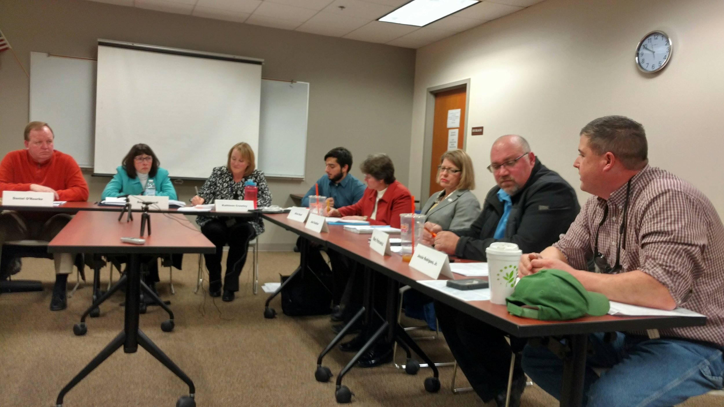 The Rhode Island Water Resources Board voted against Johnston selling its water system — a request that Johnston no longer wants granted. (Tim Faulkner/ecoRI News)