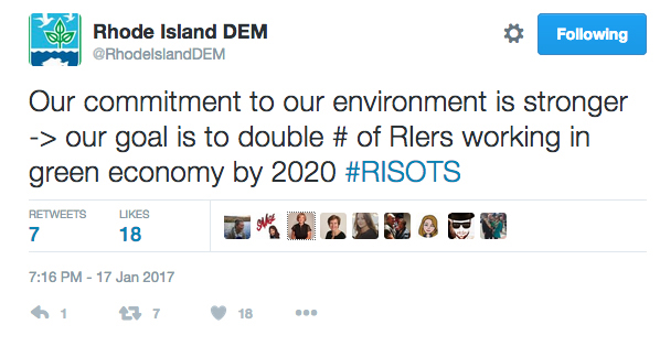 State officials have a goal of doubling the number of people working in the ‘green economy’ by the end of 2020, but no concrete plans on how to get there.