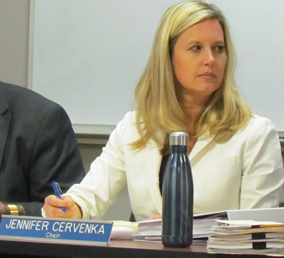 Jennifer Cervenka is the new chair of the Coastal Resources Management Council. (Tim Faulkner/ecoRI News photos)