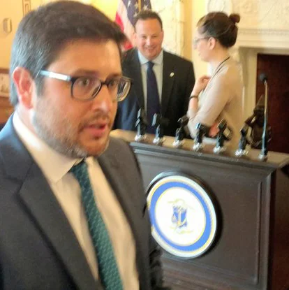 Shaun O'Rourke was recently named Rhode Island's first chief resiliency officer. (Tim Faulkner/ecoRI News photos)