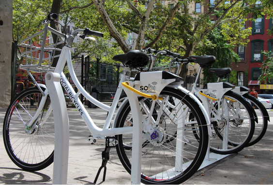 Providence's bike-share program will have 400 bikes, three kiosks, and 40 bike stations. (Social Bicycles)