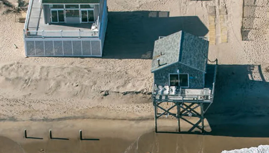 Rhode Island is losing a millimeter of ground annually. That may not seen like a lot, but combined with sea-level rise, it’s playing a meaningful role in present-day flooding. (John Supancic)