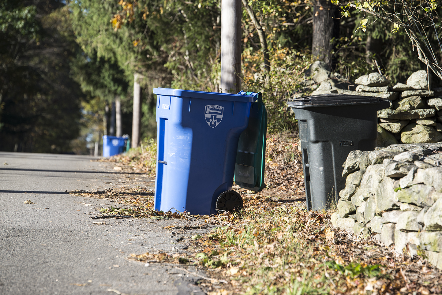 The current market for paper and glass is slow. (Joanna Detz/ecoRI News)