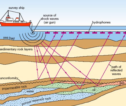 Seismic airgun testing could begin in the South Atlantic as soon as January. (EPA)