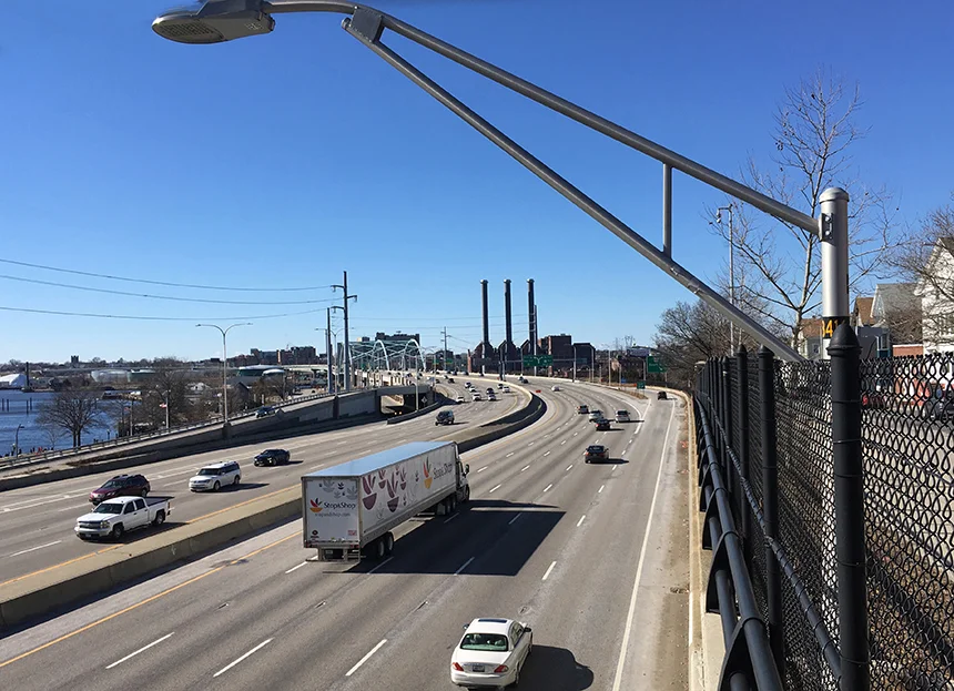 About 4.5 million tons of carbon dioxide are produced annually by Rhode Island’s transportation sector. (Joanna Detz/ecoRI News)