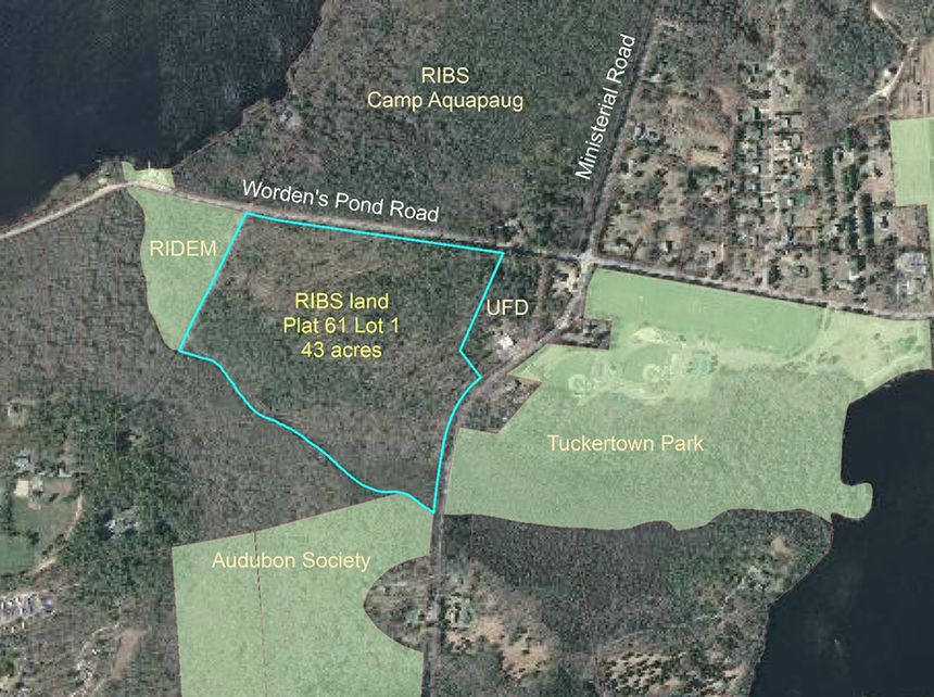 The South Kingstown Land Trust recently protected 43 acres of open space once owned by the Boy Scouts of Rhode Island. (SKLT)