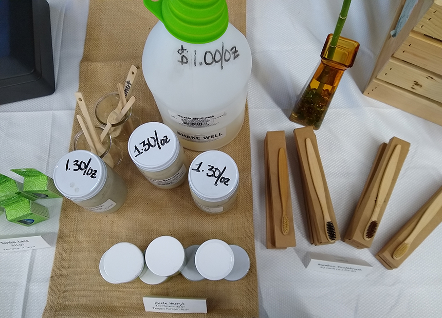 Green Tenderfoot is a zero-waste company that allows customers to buy products that lower their waste footprints. (Grace Kelly/ecoRI News photos)