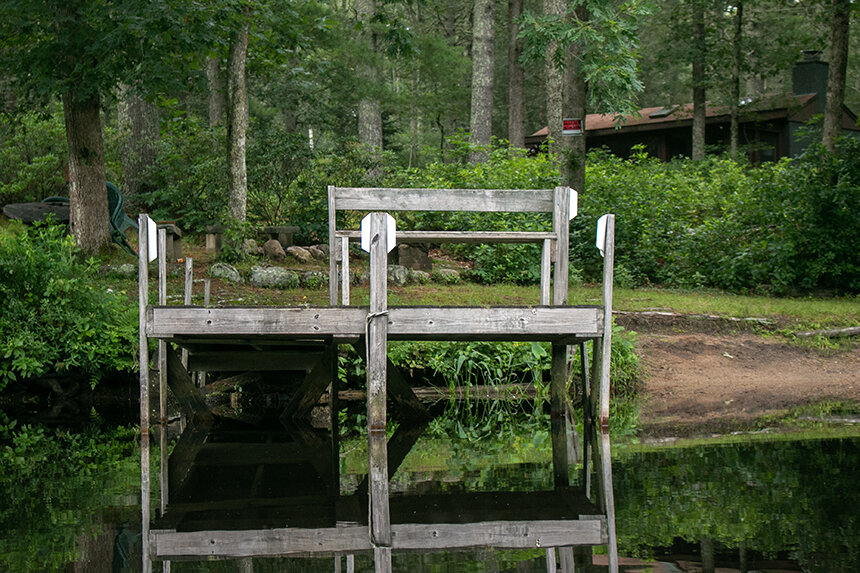 Only 20 percent of the Wood-Pawcatuck watershed is developed. Along the upper Wood River, houses are few and far between.