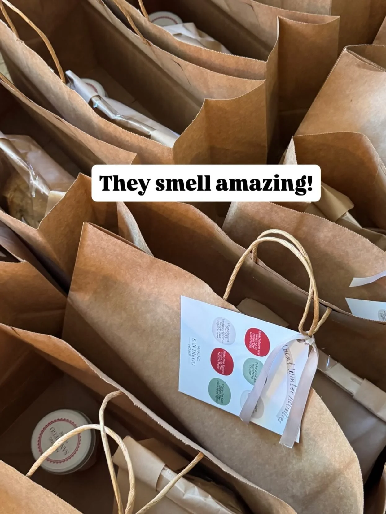 We made a custom label for @making_san_diego_home.  They are giving @jackiesjams and bread from the @thedarlingdoughcompany to their clients.