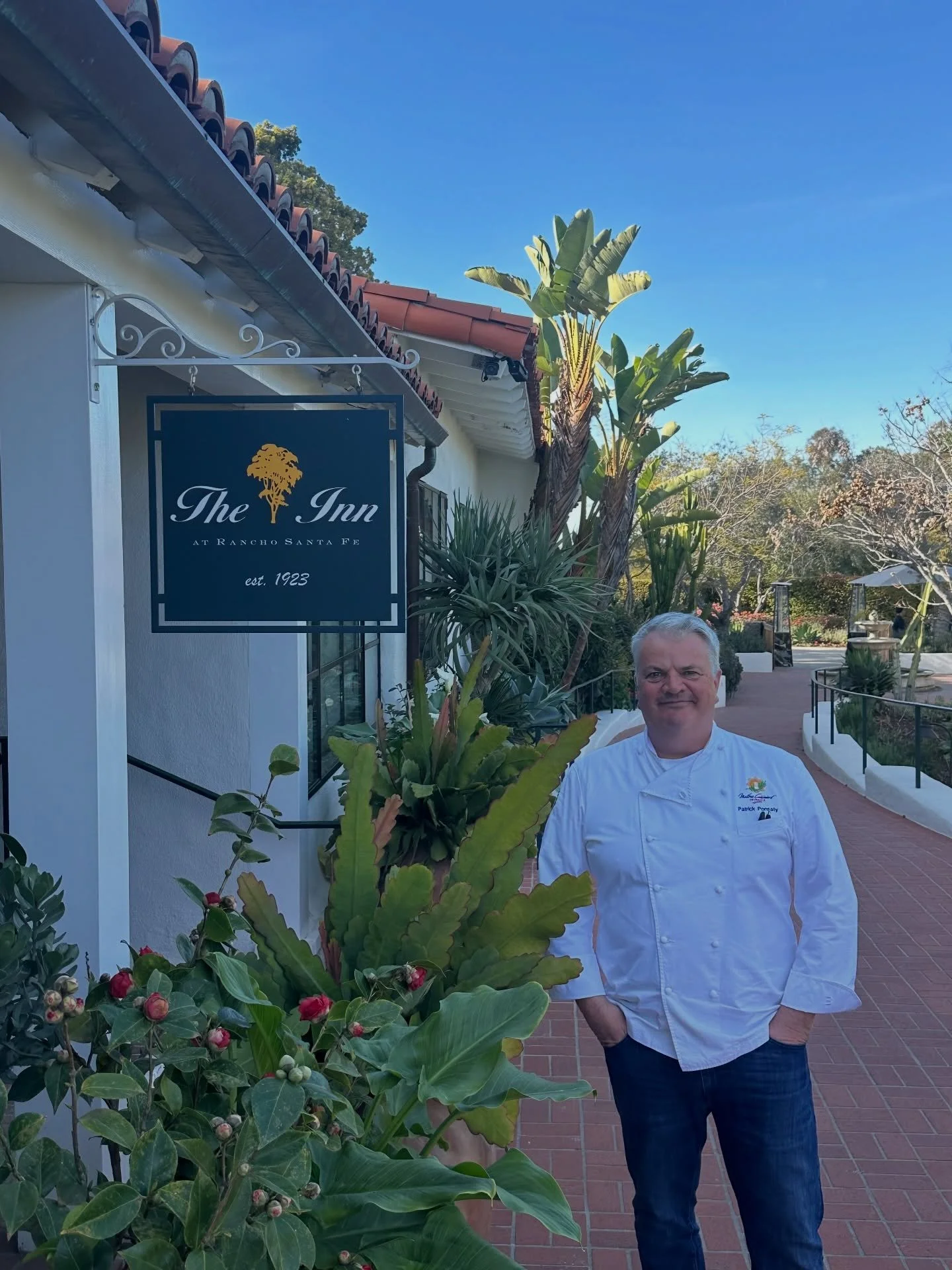We&rsquo;re thrilled to be on the menu at @theinnatrsf thanks to Michelin Star chef @patrickponsaty. For great food, fantastic ambiance, and Jackie&rsquo;s Jam, check out the Inn at Rancho Santa Fe!
