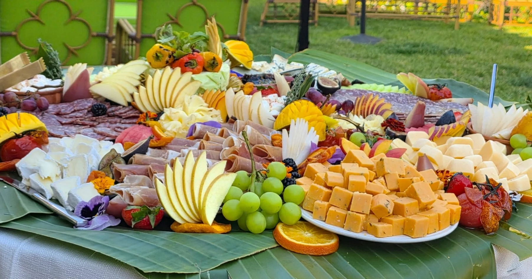 @patrickponsaty is an amazing chef, customer of Jackie&rsquo;s, and longtime friend. He put together this amazing spread for a dining event using our Apple, Fig, and Balsamic Fig flavors! Check out his account to see his amazing work. Inspired by his
