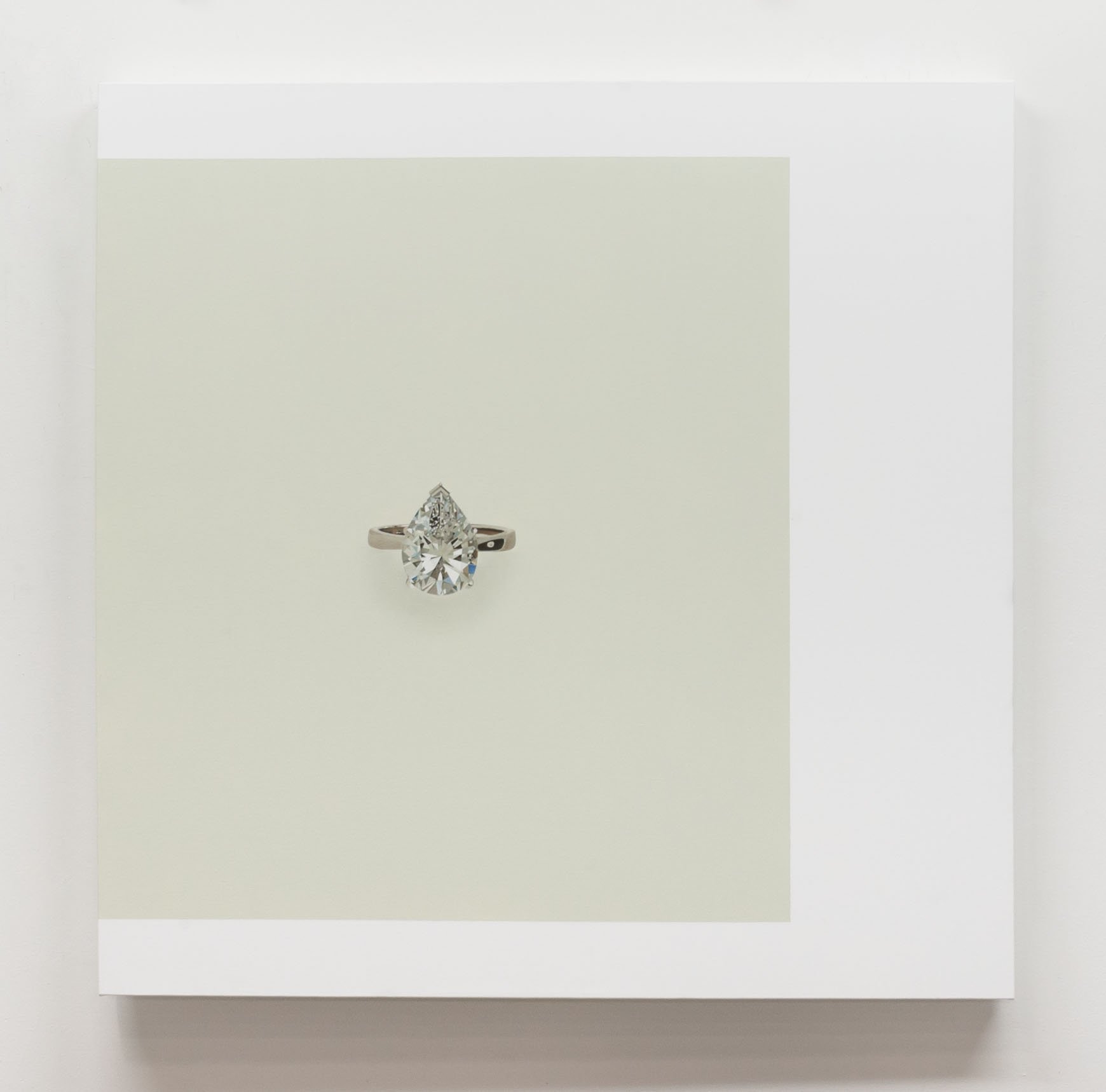 • 439 PEAR-SHAPED DIAMOND RING, (Sotheby's, Sale Code: 6834 “JKO” )