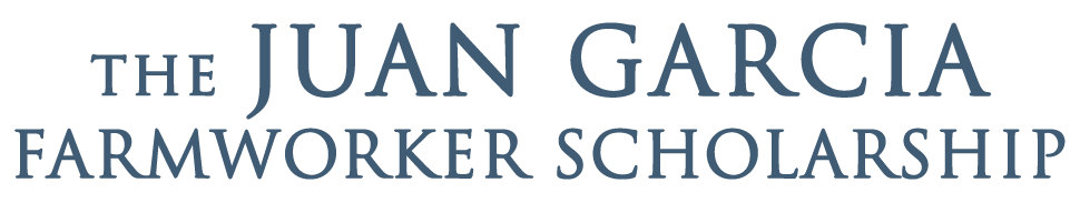 Juan Garcia Farmworker Scholarship