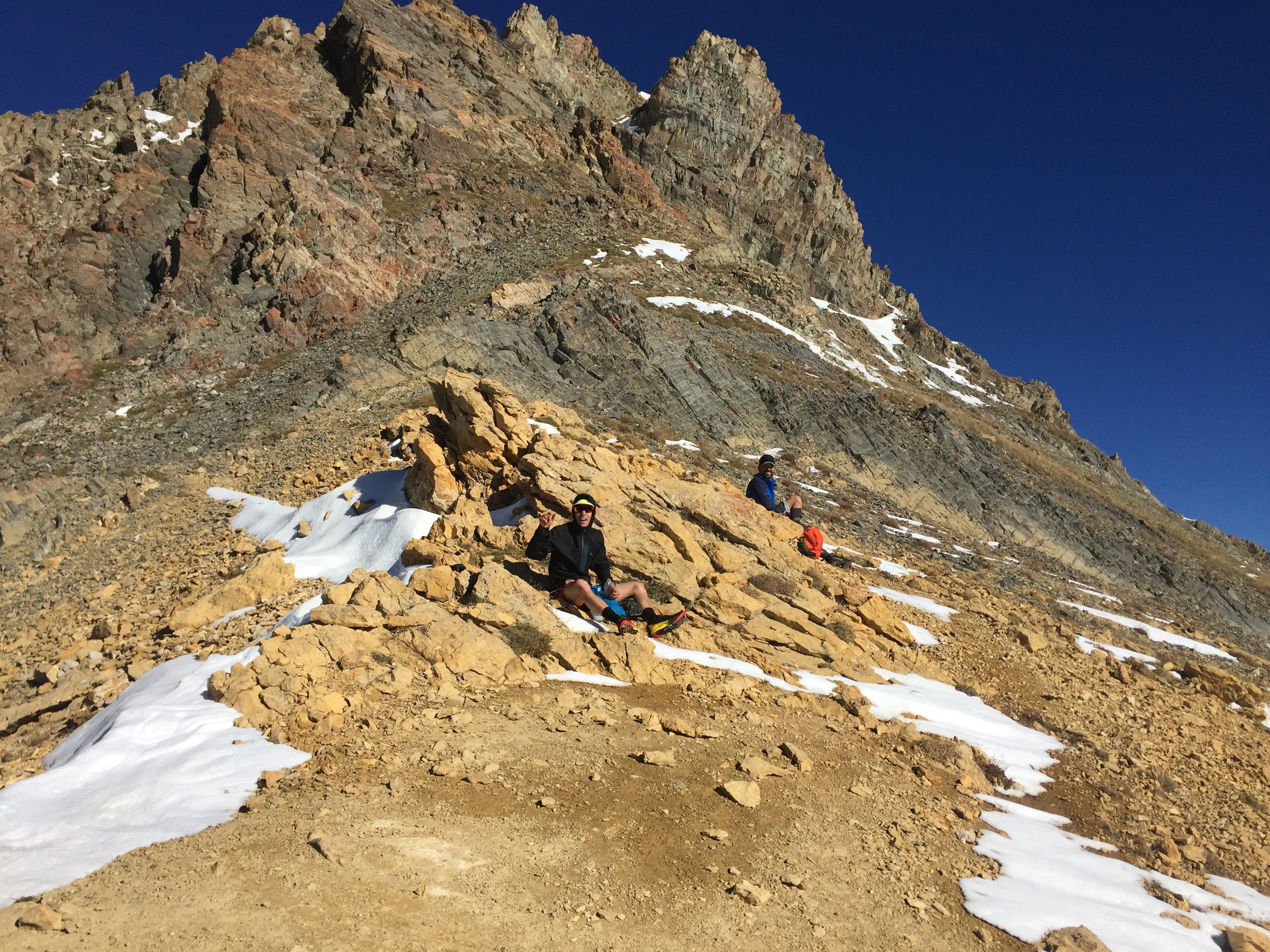 Refueling on the second pass of the day, Trail Rider (12,420')
