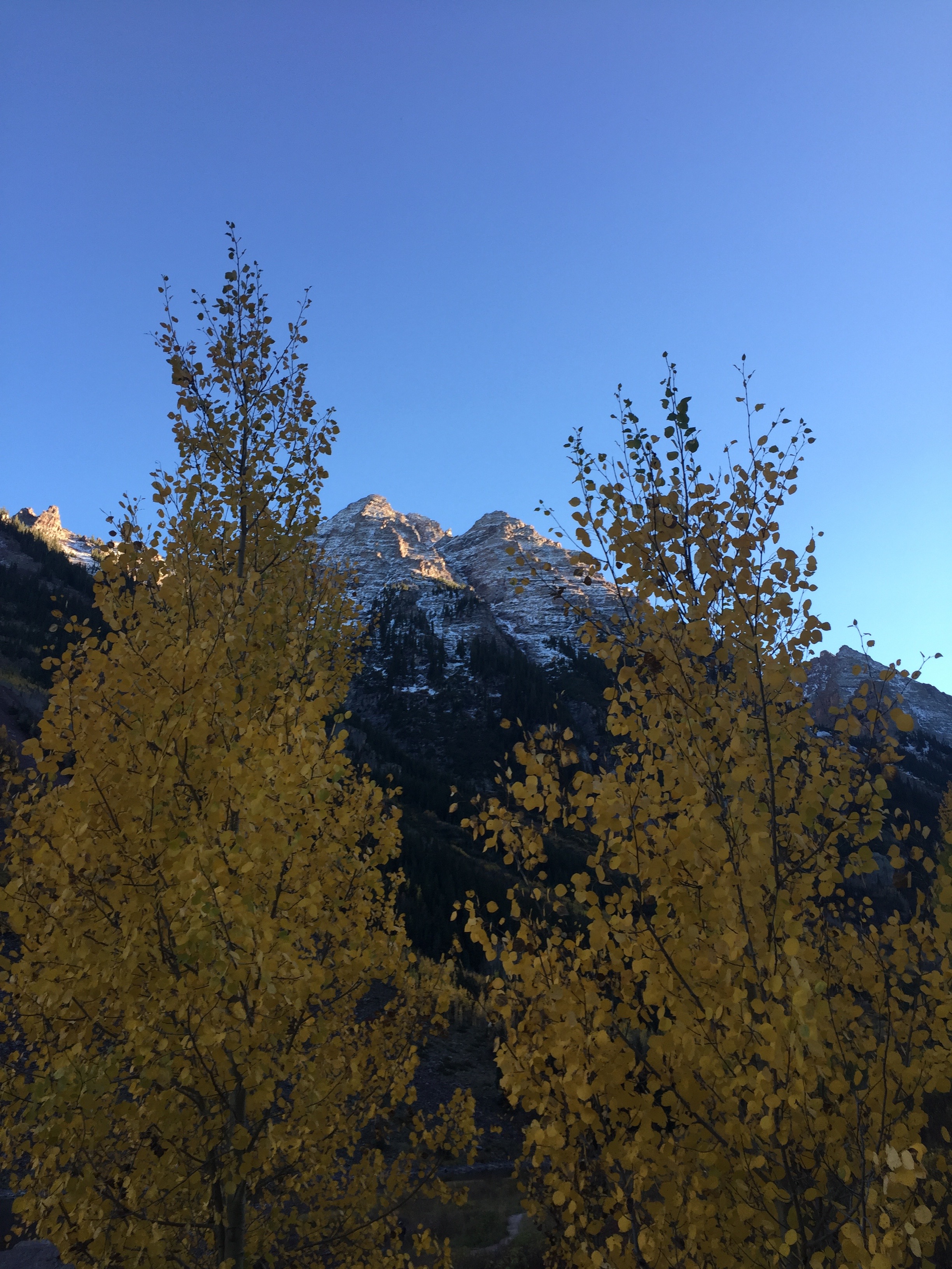 Not a bad view to take in while we rest our feet and drink a well-earned beer.