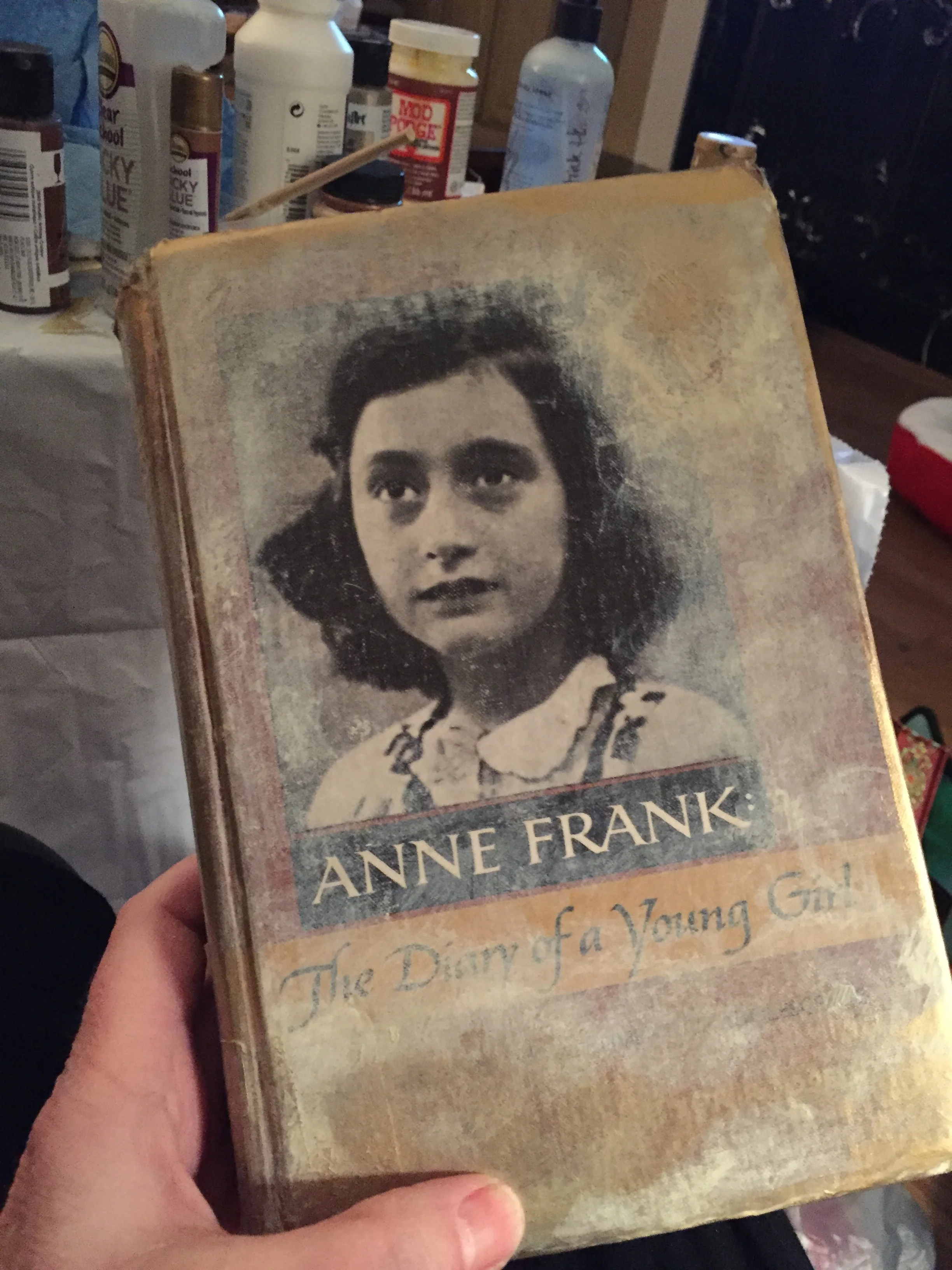  “Diary of Anne Frank” altered book. (2018) 