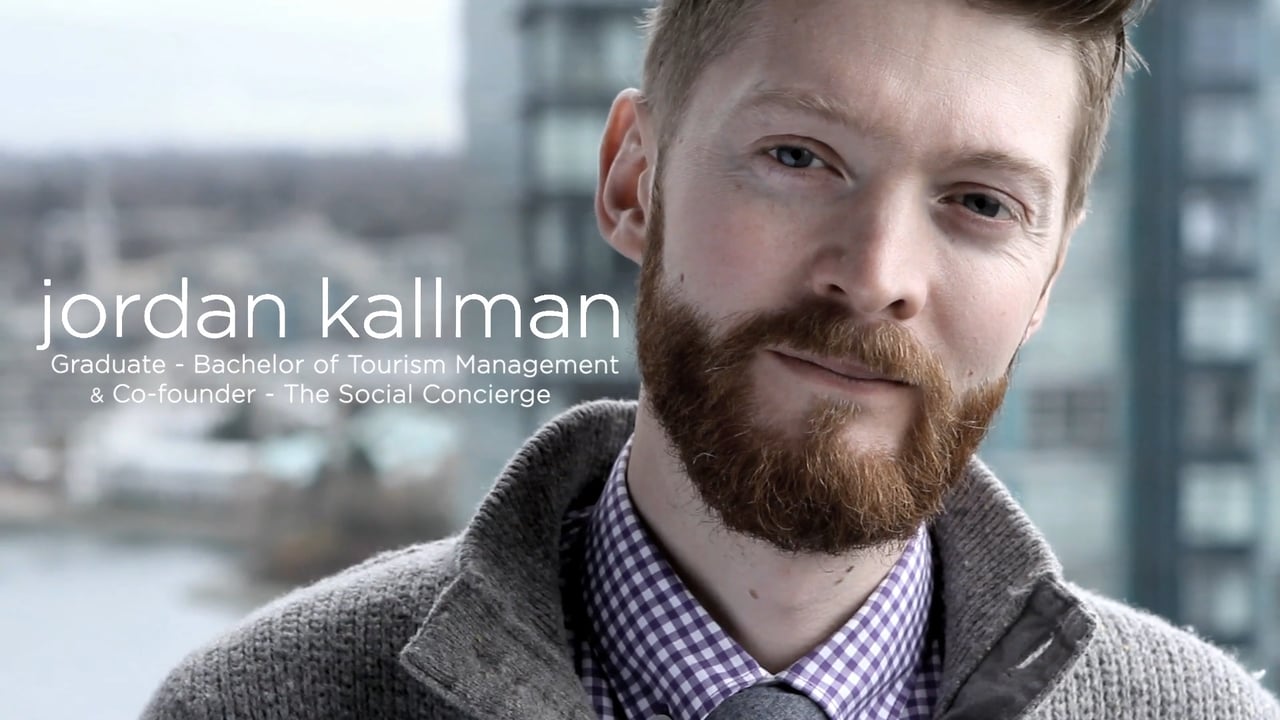 Jordan Kallman - Tourism Management Degree Program - Capilano University