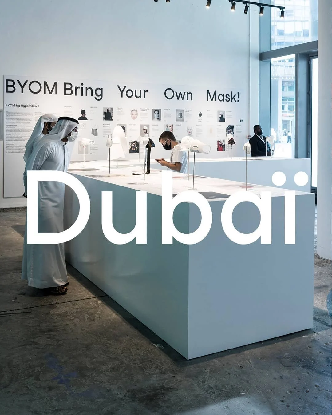 Emotion mask |&nbsp;BYOM | Dubaï Design Week
