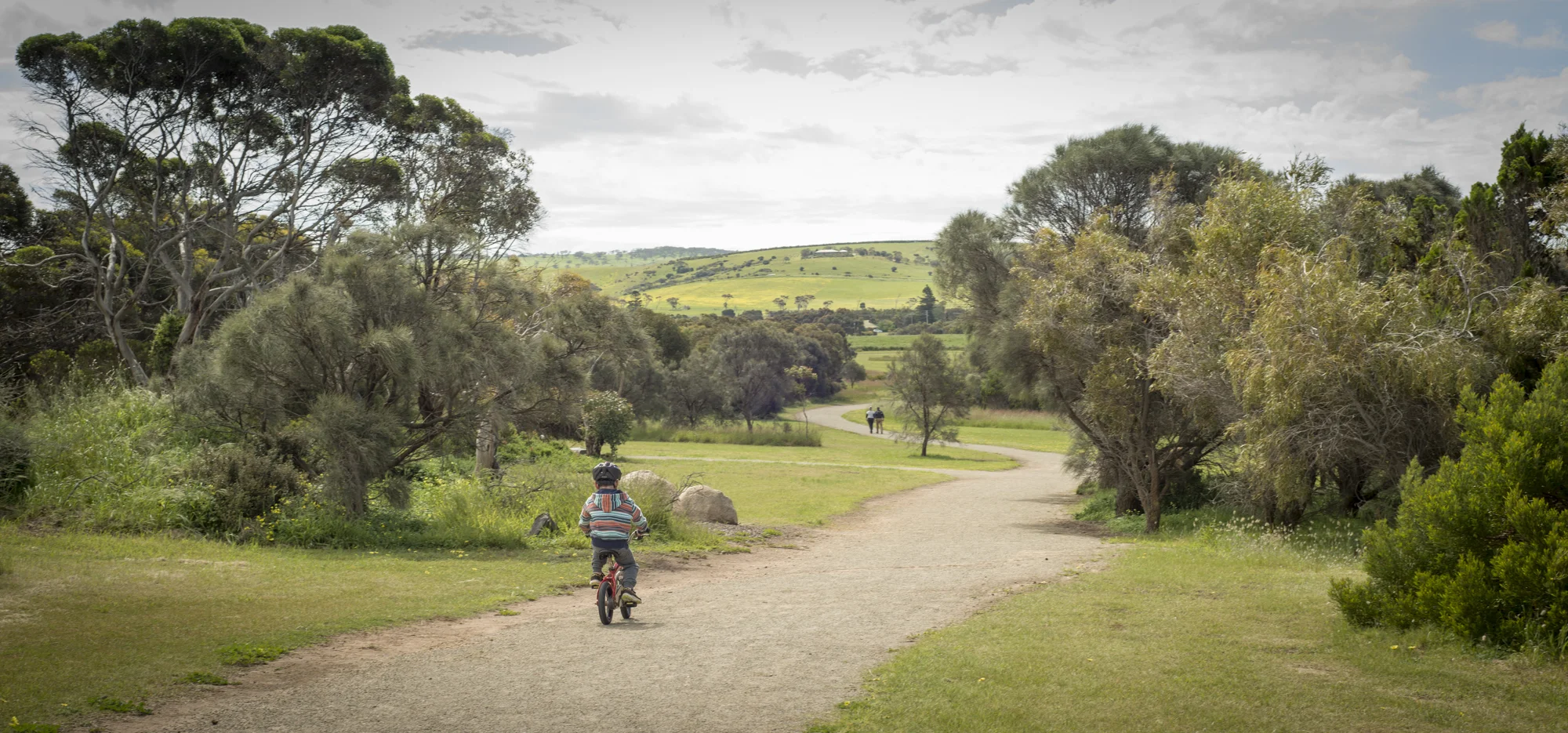 Part of the Encounter Bikeway that runs Victor Harbor to Goolwa. 