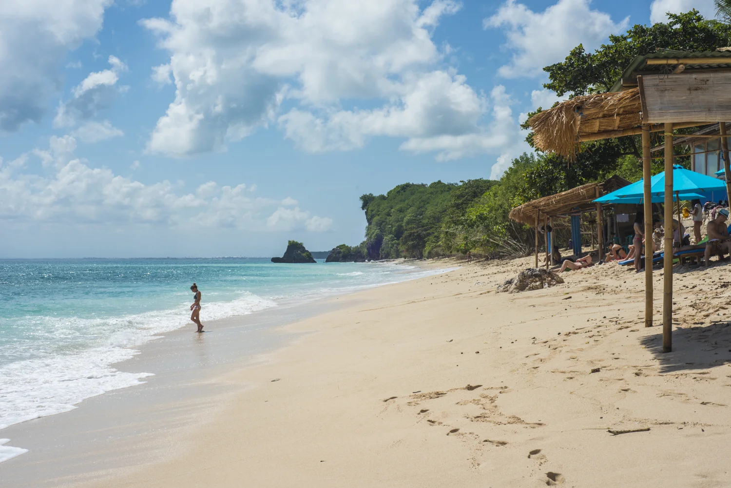 Clean sand on the Bukit.